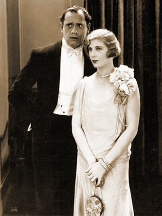 Sam Hardy and Lilyan Tashman in A Texas Steer (1927)