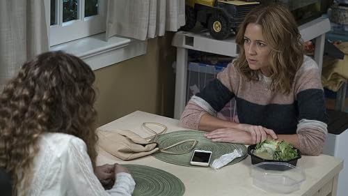 Jenna Fischer and Olivia Keville in Splitting Up Together (2018)