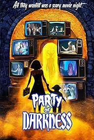 Glenn Plummer, Felissa Rose, Sean Whalen, Kiira Norris-Turin, Michelle Torian, Anthony Nathanial, Zach Burger, Naiia Lajoie, Jewel Bressler, and Corinne DeCost in Party of Darkness