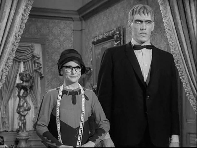 Ted Cassidy and Diane Jergens in The Addams Family (1964)