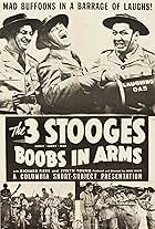 Moe Howard, Larry Fine, and Curly Howard in Boobs in Arms (1940)