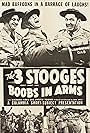 Moe Howard, Larry Fine, and Curly Howard in Boobs in Arms (1940)