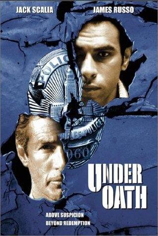 Poster for Under Oath Starring Jack Scalia and Eddie Velez