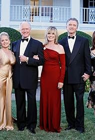 Victoria Principal, Patrick Duffy, Larry Hagman, Charlene Tilton, Linda Gray, Steve Kanaly, and Ken Kercheval in Dallas Reunion: Return to Southfork (2004)