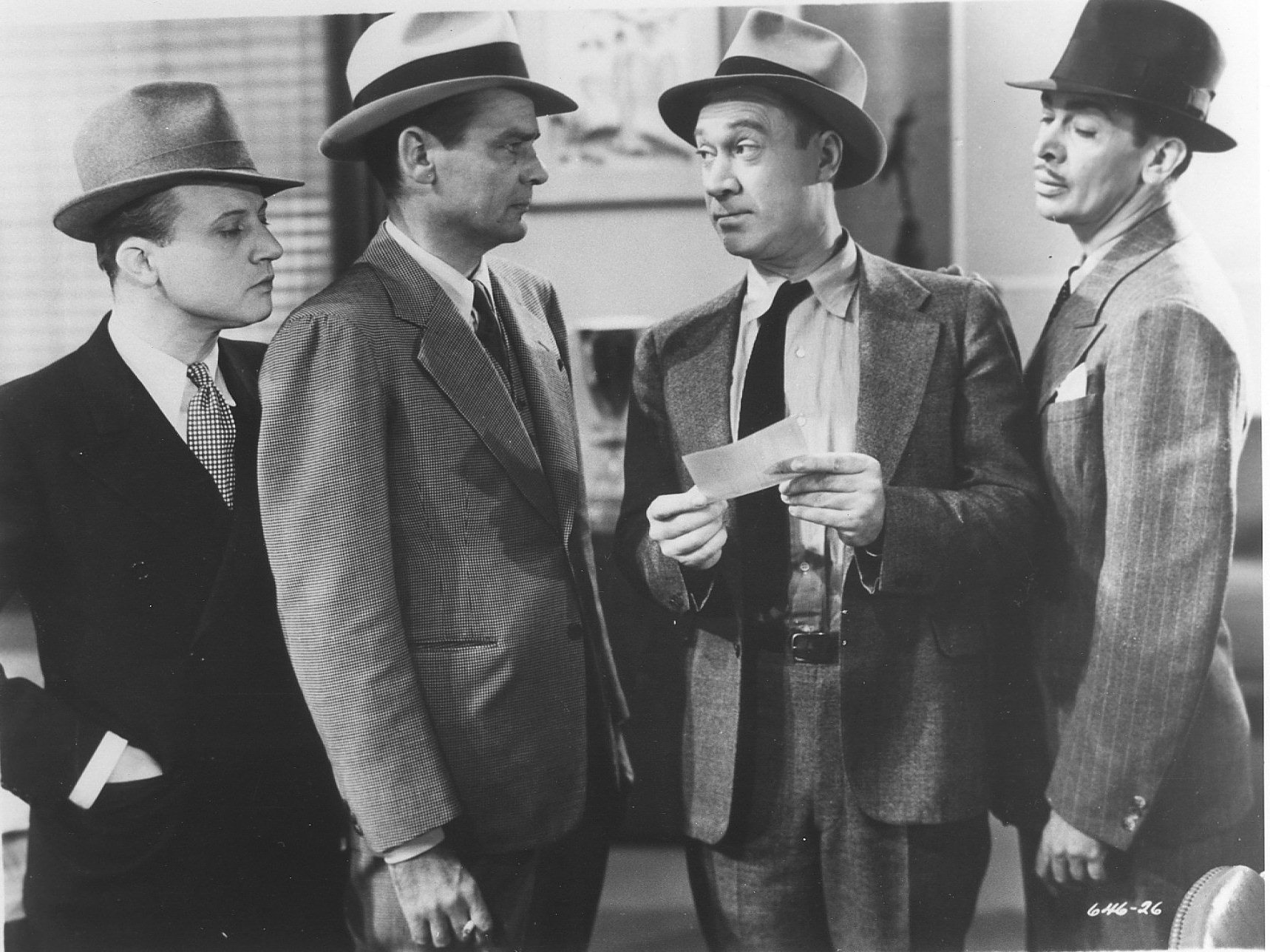 Dwight Frye, Russell Hopton, George Meeker, and William Newell in Beware of Ladies (1936)