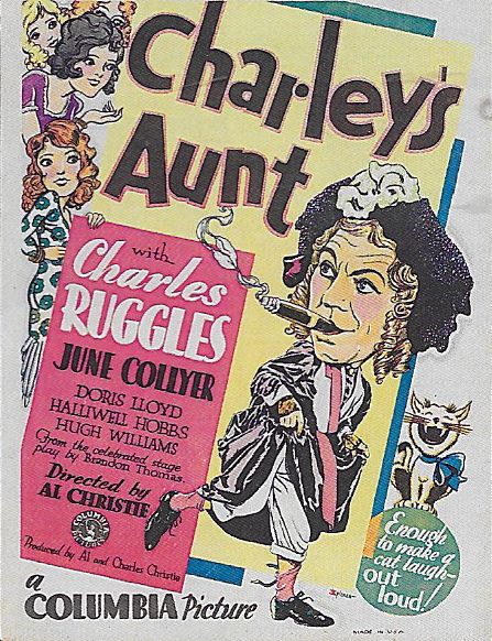 June Collyer, Doris Lloyd, and Charles Ruggles in Charley's Aunt (1930)