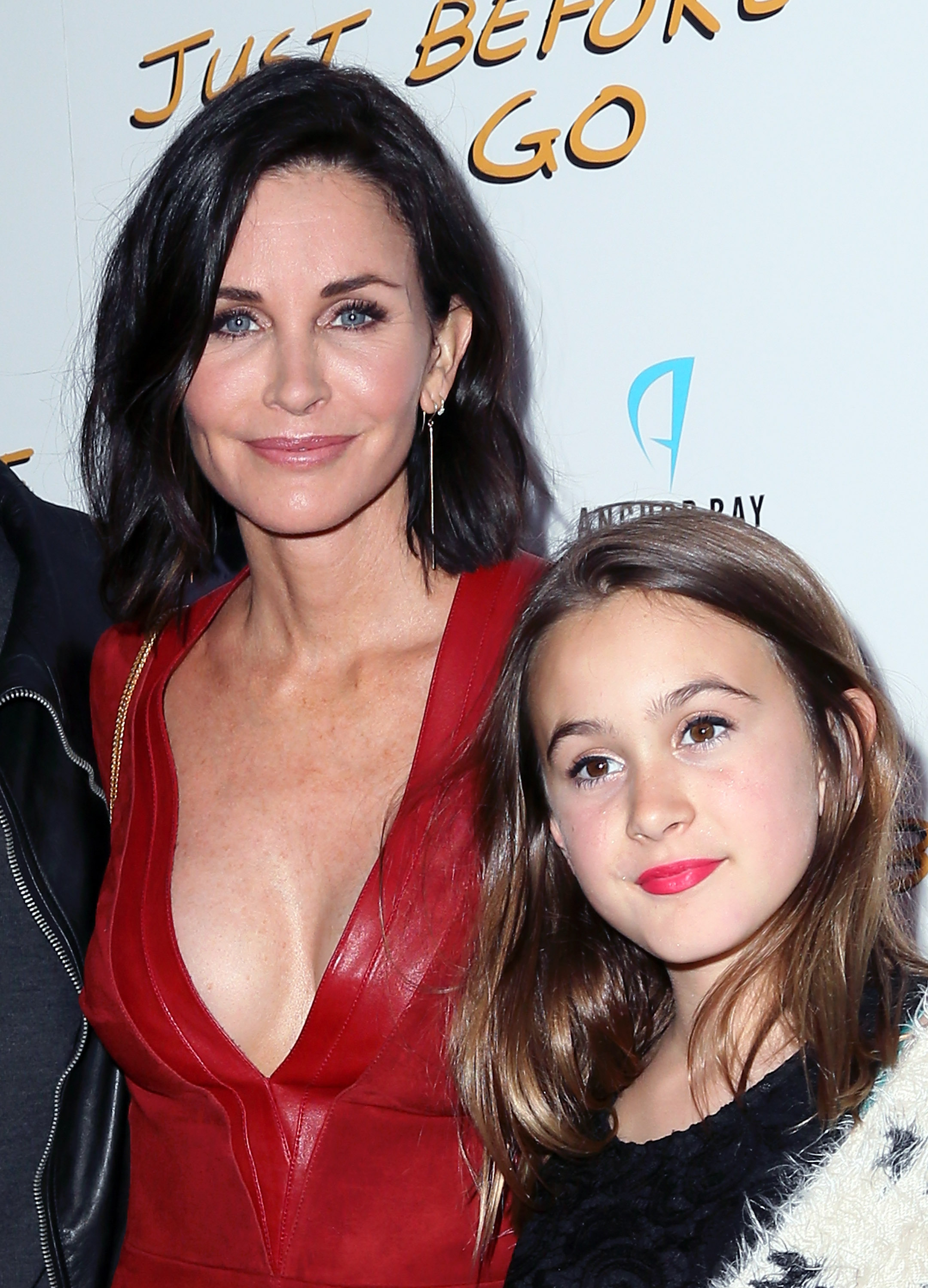 Courteney Cox and Coco Arquette at an event for Just Before I Go (2014)