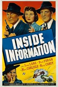 Harry Carey, Mary Carlisle, Dick Foran, and June Lang in Inside Information (1939)