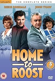 Elizabeth Bennett, Joan Blackham, Reece Dinsdale, and John Thaw in Home to Roost (1985)