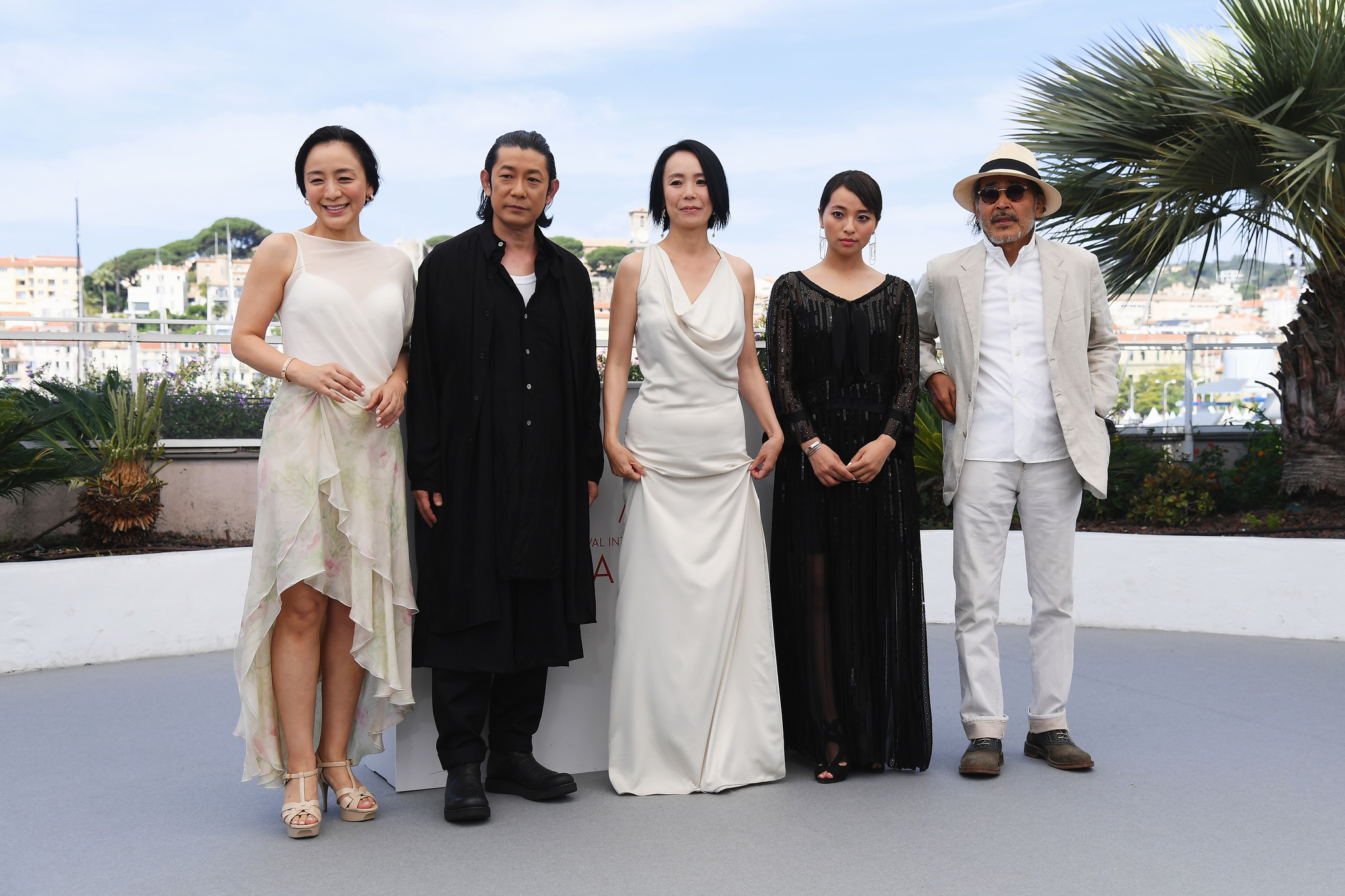 Tatsuya Fuji, Naomi Kawase, Masatoshi Nagase, Ayame Misaki, and Misuzu Kanno