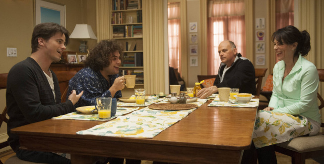 Kurt Fuller, Jane Kaczmarek, Jason Ritter, and Dustin Ybarra in Us & Them (2014)