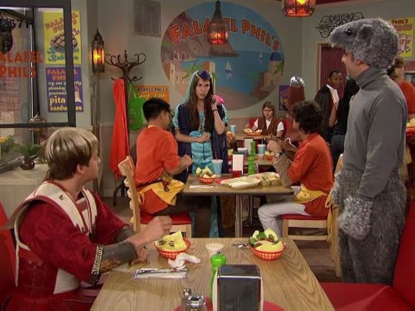 Jason Earles and Dan Ahdoot in Kickin' It (2011)