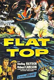 Sterling Hayden and Richard Carlson in Flat Top (1952)