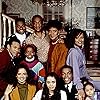 Lisa Bonet, Bill Cosby, Tempestt Bledsoe, Sabrina Le Beauf, Geoffrey Owens, Joseph C. Phillips, Keshia Knight Pulliam, Phylicia Rashad, Raven-Symoné, and Malcolm-Jamal Warner in The Cosby Show (1984)