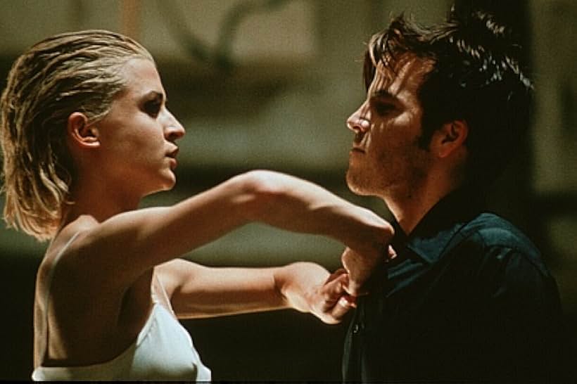 Stephen Dorff and Arly Jover in Blade (1998)