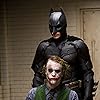 Christian Bale and Heath Ledger in The Dark Knight (2008)