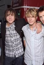 Harry Judd, Tom Fletcher, Dougie Poynter, Danny Jones, and McFly at an event for Just My Luck (2006)