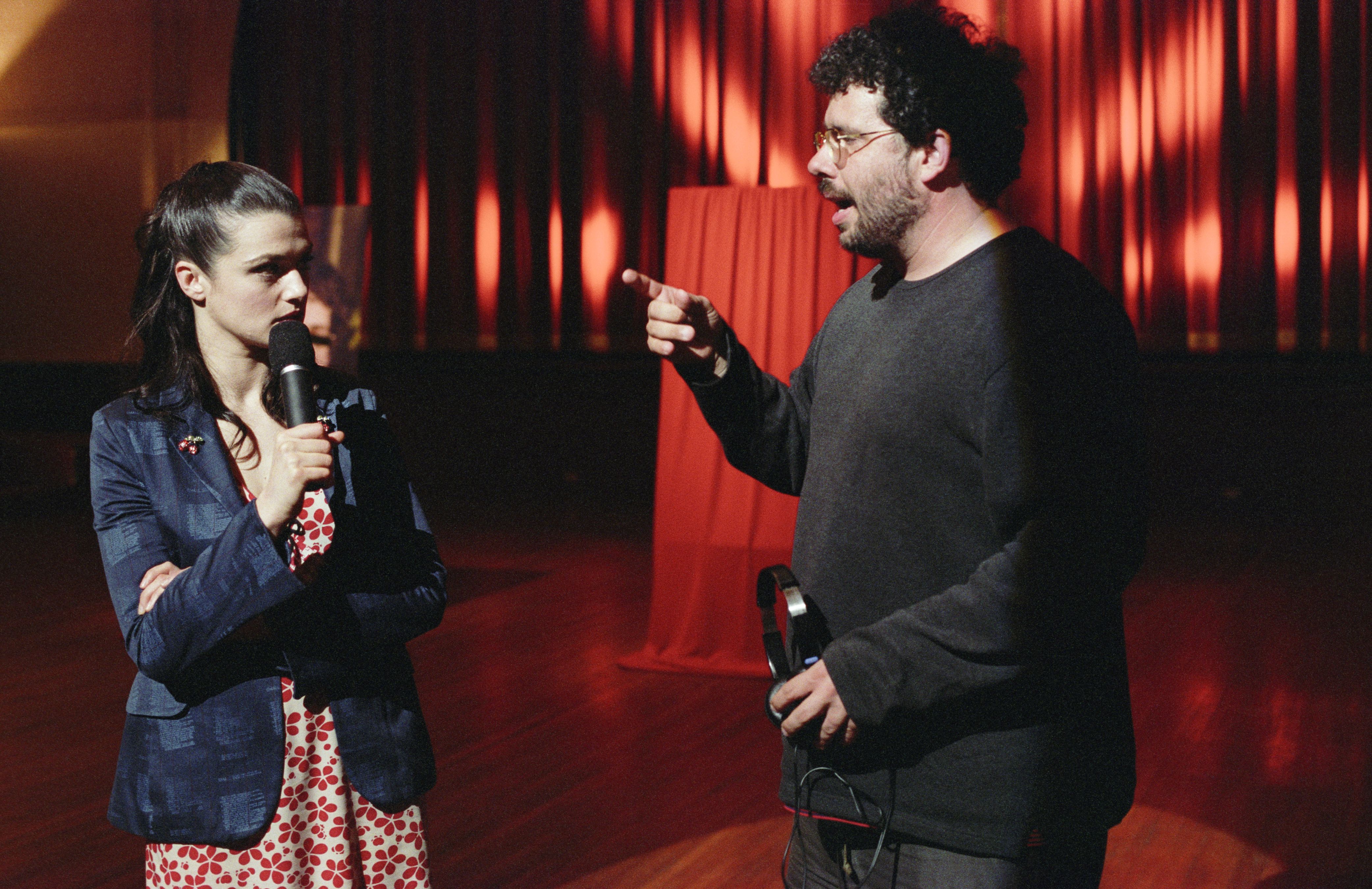 Neil LaBute and Rachel Weisz in The Shape of Things (2003)