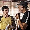 Morgan Freeman and Jay Baruchel in Million Dollar Baby (2004)