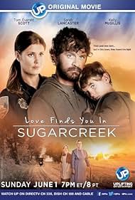 Sarah Lancaster, Tom Everett Scott, and Thomas Kapanowski in Love Finds You in Sugarcreek (2014)