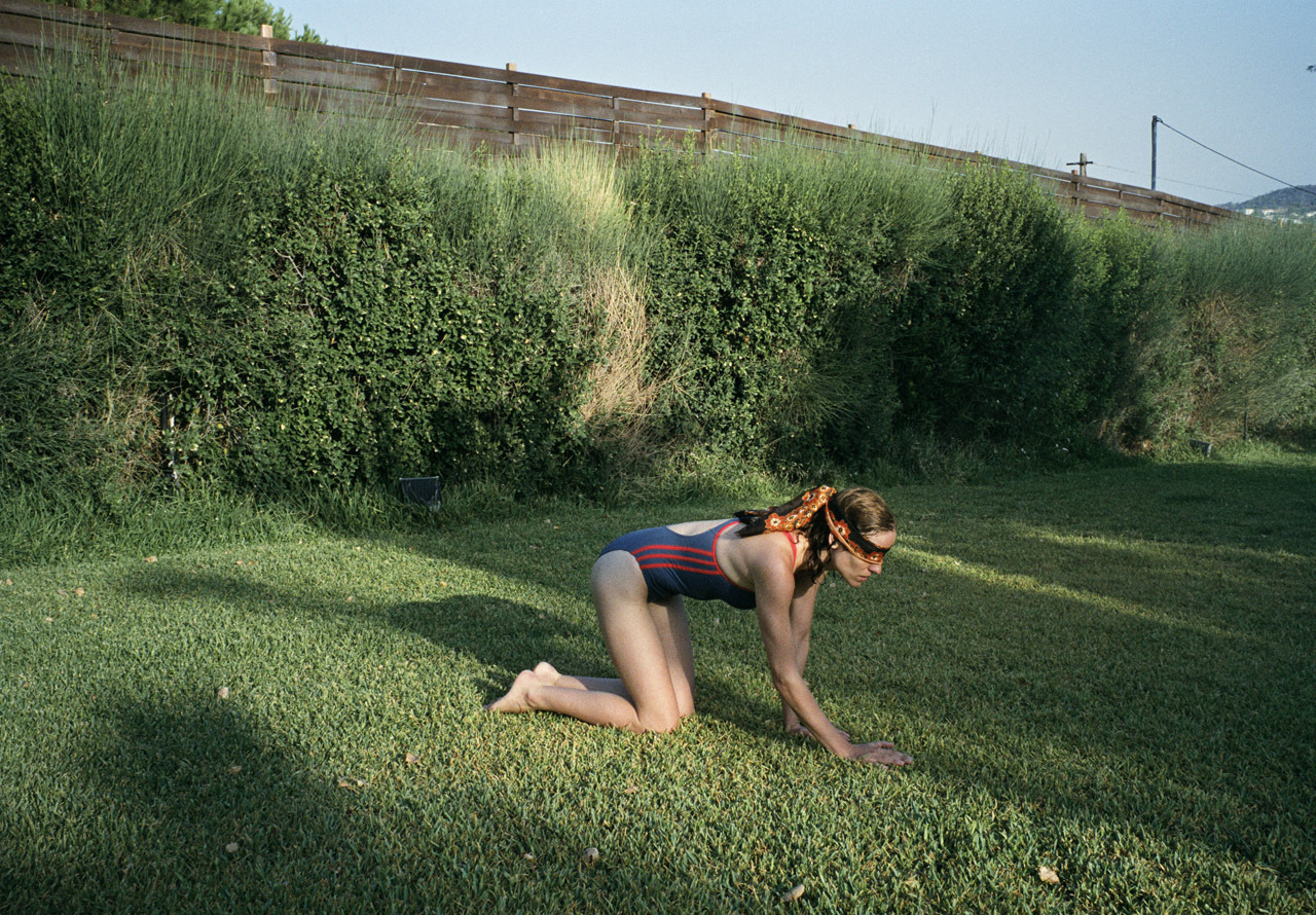 Angeliki Papoulia in Dogtooth (2009)