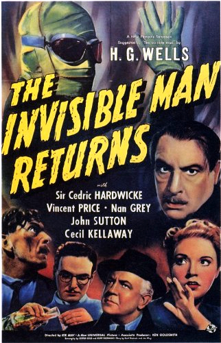 Vincent Price, Nan Grey, Cedric Hardwicke, Cecil Kellaway, and Alan Napier in The Invisible Man Returns (1940)