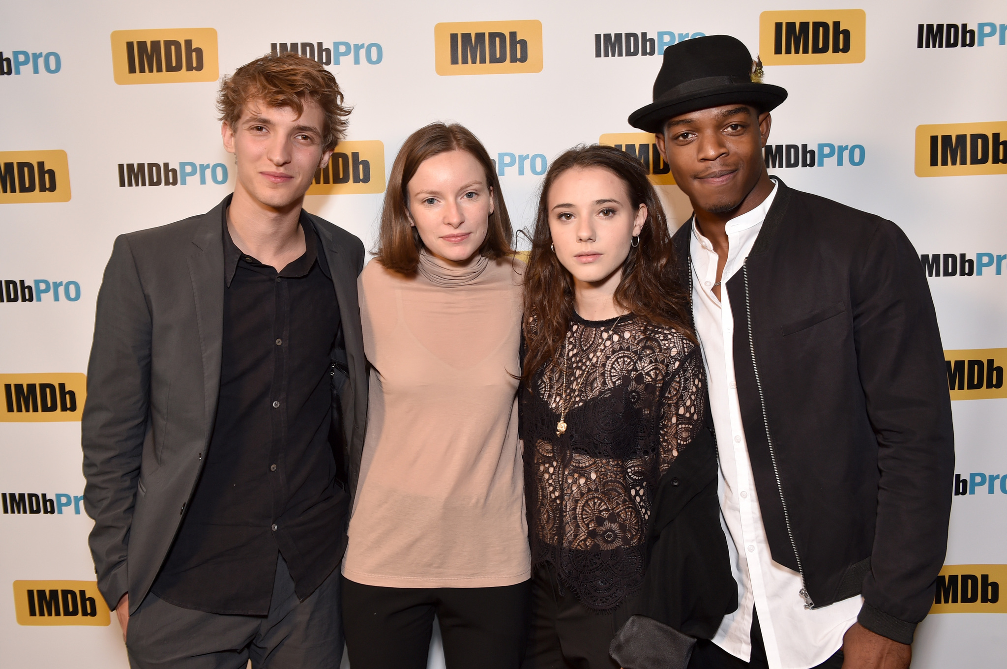 Aliocha Schneider, Stephan James, Deragh Campbell, and Karelle Tremblay