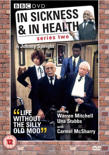 Arthur English, Warren Mitchell, Una Stubbs, and Eamonn Walker in In Sickness and in Health (1985)