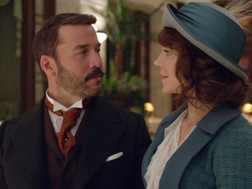 Jeremy Piven and Frances O'Connor in Mr Selfridge (2013)