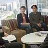 Tim Bagley, Tamsin Greig, Stephen Mangan, and Kate Miles in Episodes (2011)