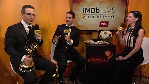 John Oliver stopped by "IMDb LIVE After the Emmys" to talk with hosts Dave Karger and Jill Kargman after "Last Week Tonight With John Oliver" won the Emmy for Outstanding Variety Talk Series.