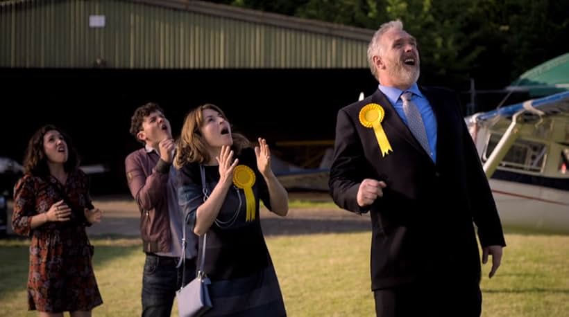 Helen Baxendale, Greg Davies, Tyger Drew-Honey, and Esther Smith in Cuckoo (2012)