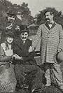 Oliver Hardy, Bobby Burns, Ethel Marie Burton, and Walter Stull in Ups and Downs (1915)