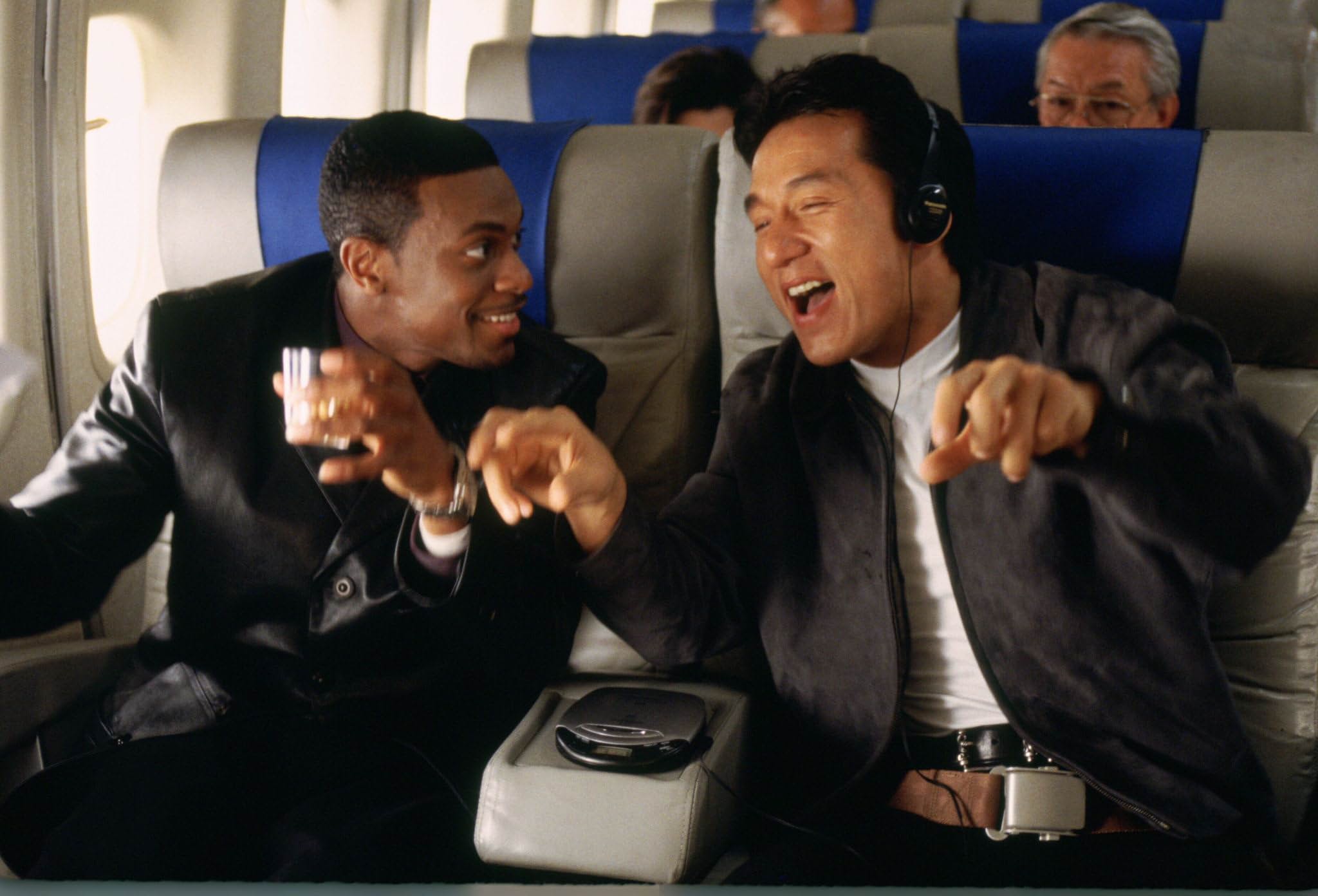 Jackie Chan and Chris Tucker in Rush Hour (1998)