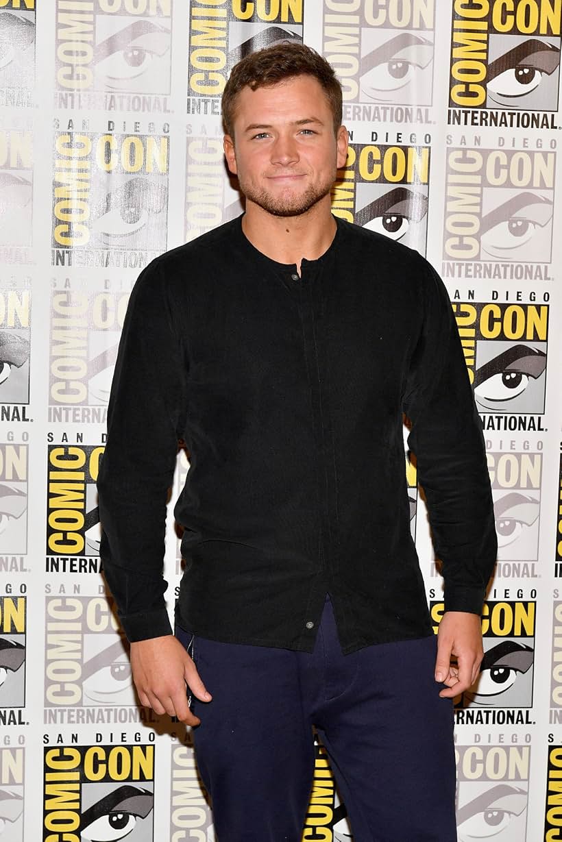 Taron Egerton at an event for Kingsman: The Golden Circle (2017)