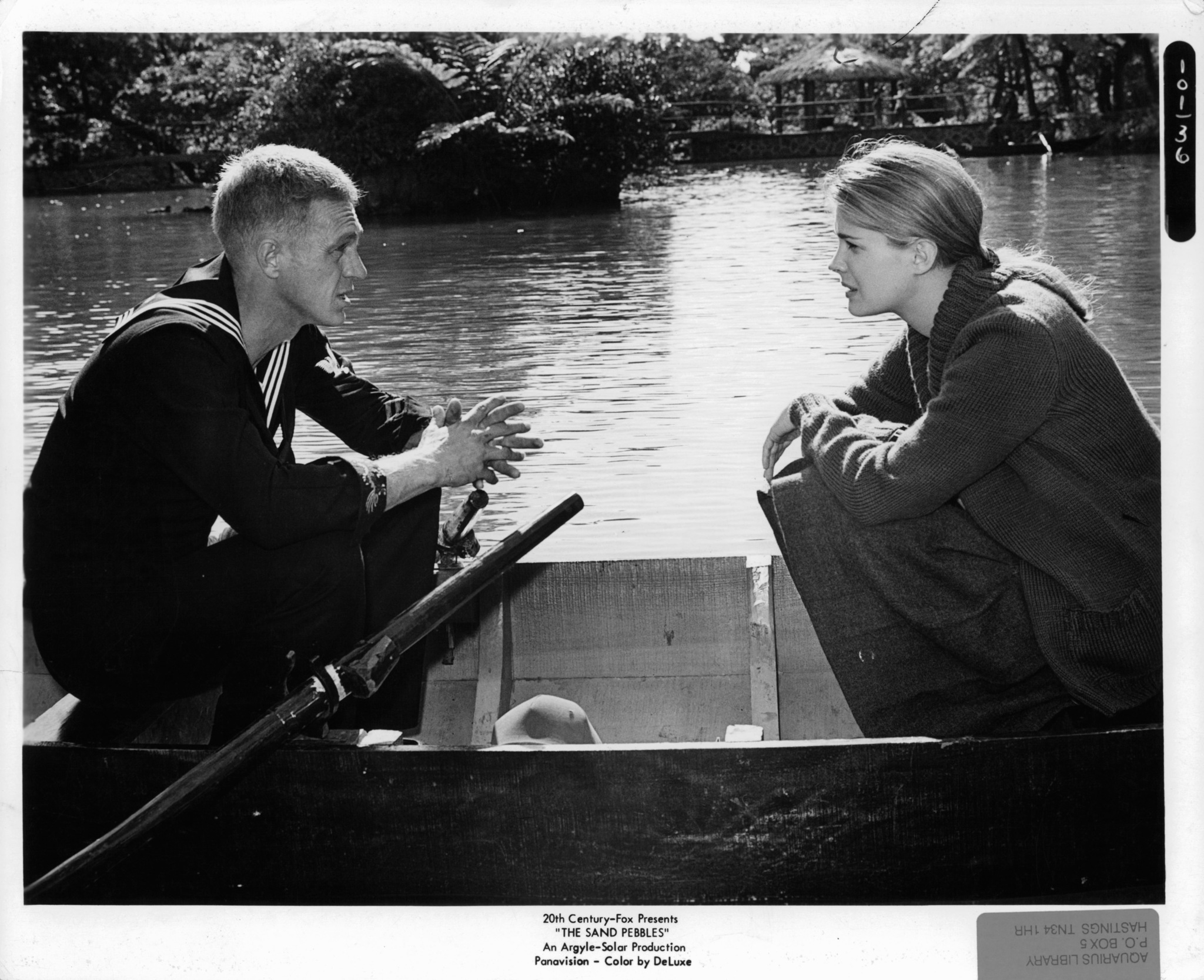 Candice Bergen and Steve McQueen in The Sand Pebbles (1966)