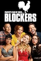 Leslie Mann, Ike Barinholtz, John Cena, Kathryn Newton, Gideon Adlon, and Geraldine Viswanathan in Blockers (2018)