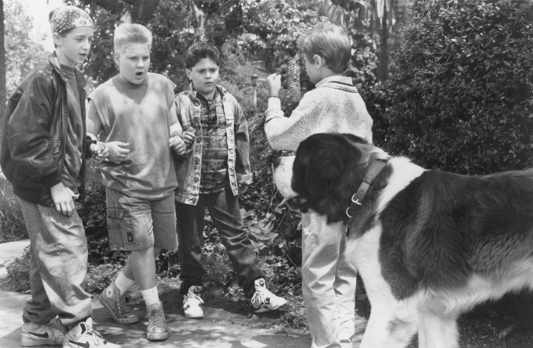 Matthew Brooks, Christopher Castile, Jacob Kenner, Patrick LaBrecque, and Chris in Beethoven (1992)