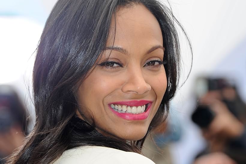 Zoe Saldana at an event for Blood Ties (2013)