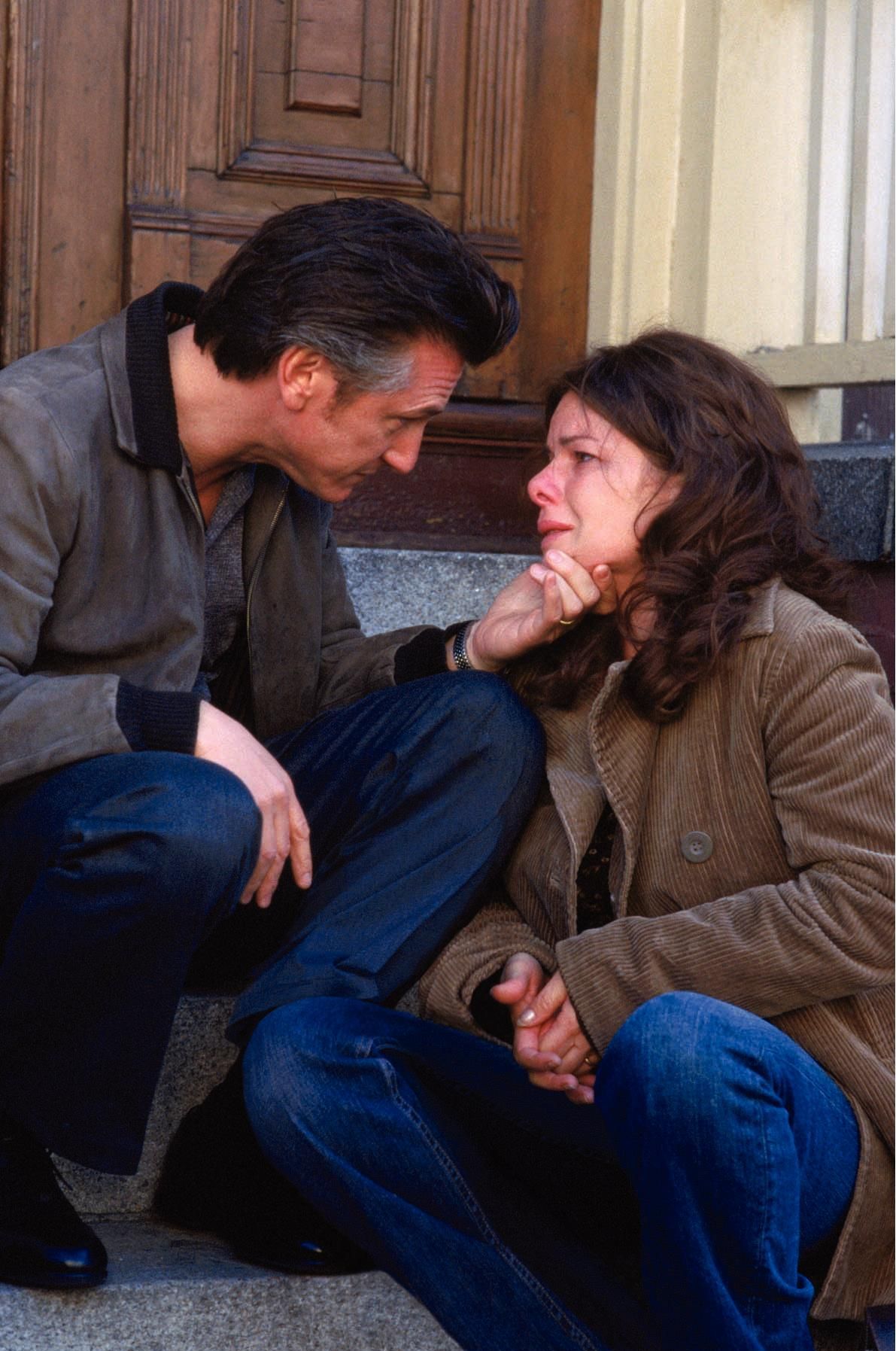 Sean Penn and Marcia Gay Harden in Mystic River (2003)