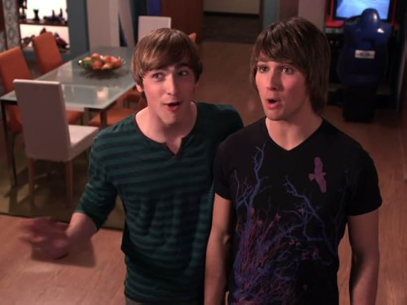 Kendall Schmidt and James Maslow in Big Time Rush (2009)