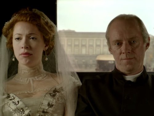 Ned Dennehy and Rebecca Hall in Parade's End (2012)