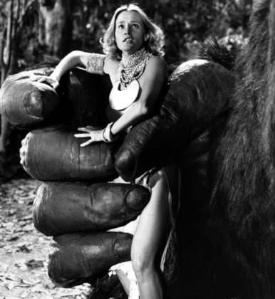 "King Kong" Jessica Lange 1976 Paramount