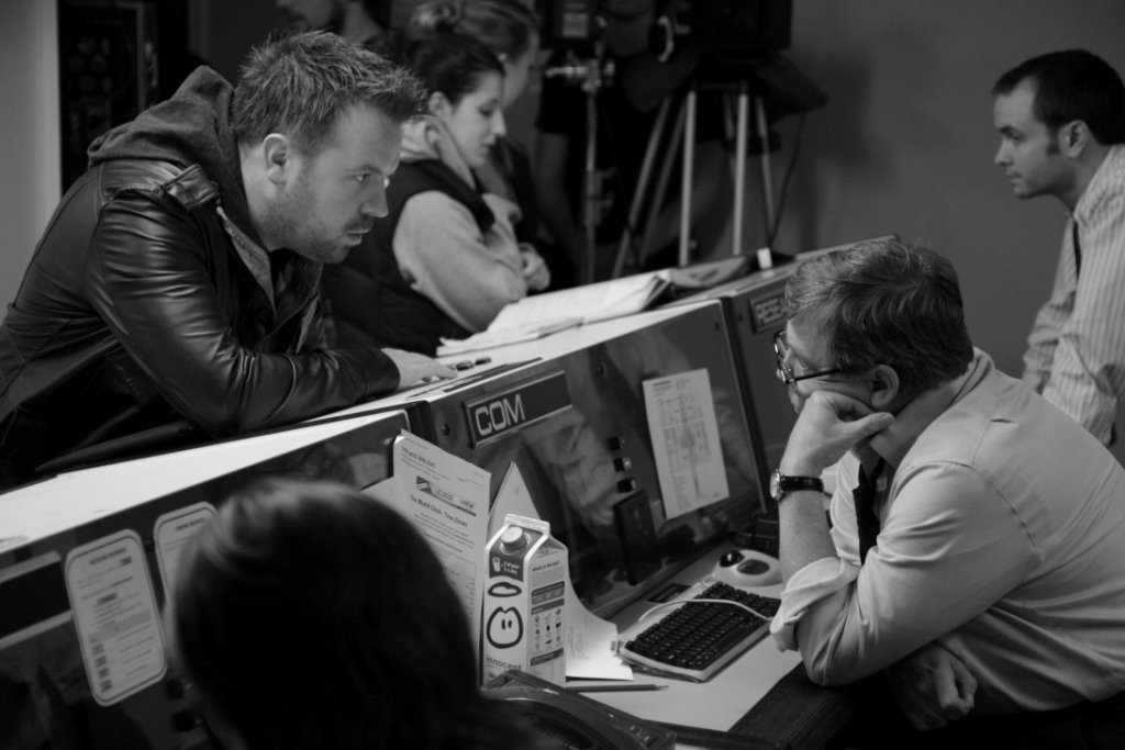 Mark Hamill, Simon Phillips, and Jack Lewis in Airborne (2012)