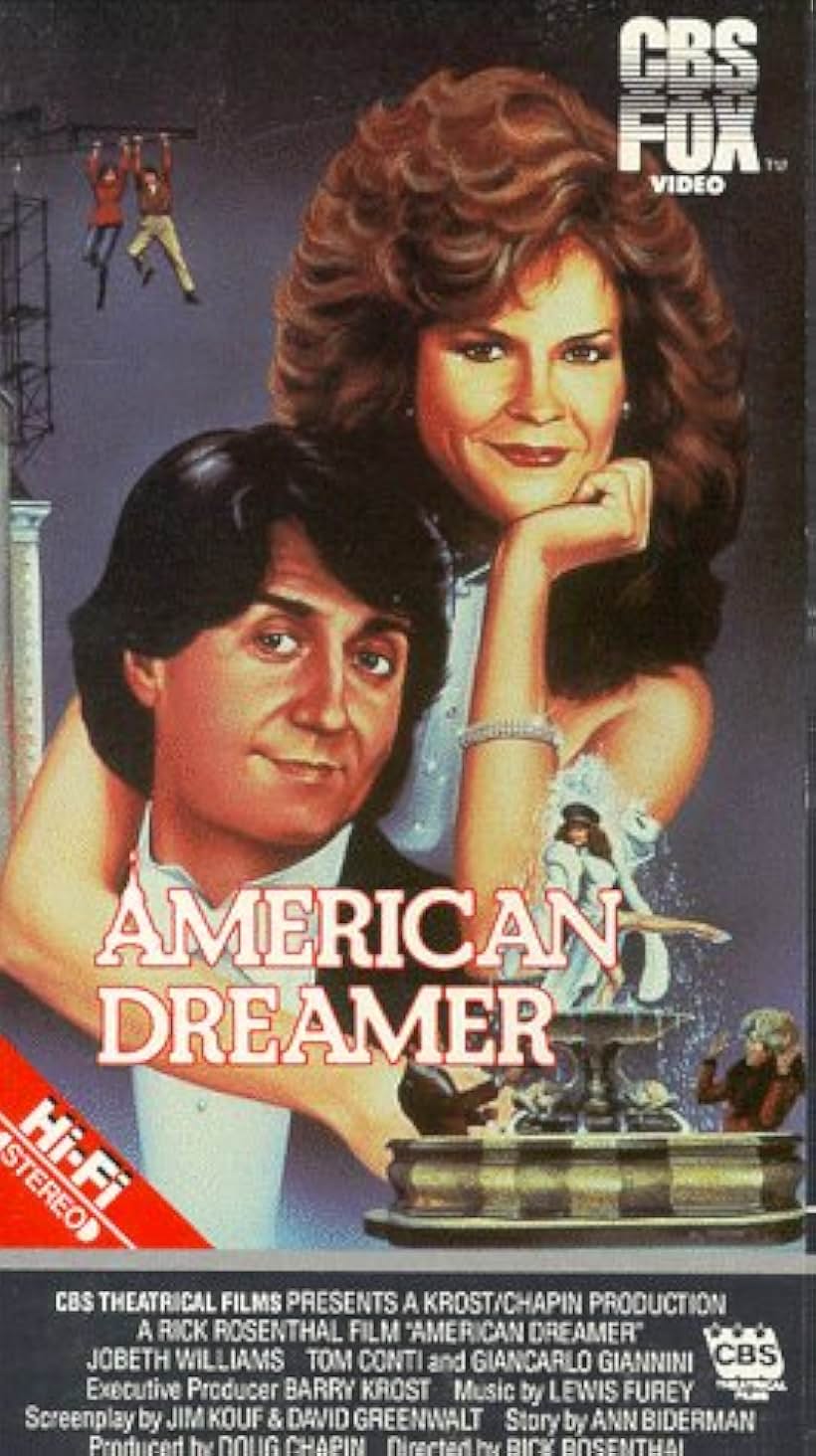 JoBeth Williams and Tom Conti in American Dreamer (1984)