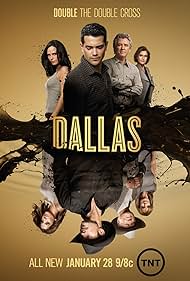 Patrick Duffy, Larry Hagman, Jordana Brewster, Linda Gray, Jesse Metcalfe, Brenda Strong, Julie Gonzalo, and Josh Henderson in Dallas (2012)