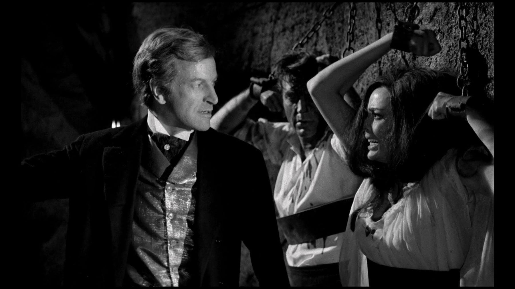 Rik Battaglia, Paul Muller, and Barbara Steele in Nightmare Castle (1965)