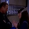 Bruce Boxleitner and Mira Furlan in Babylon 5 (1993)