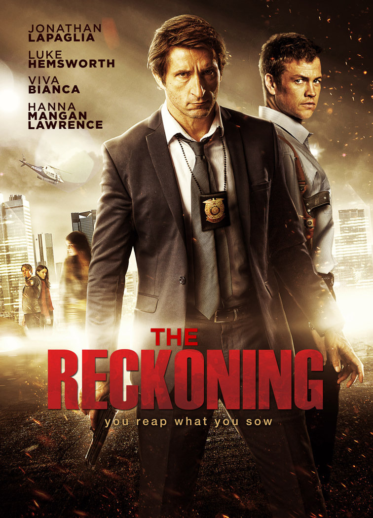 Jonathan LaPaglia and Luke Hemsworth in The Reckoning (2014)