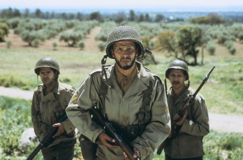 Sami Bouajila, Jamel Debbouze, and Roschdy Zem in Days of Glory (2006)